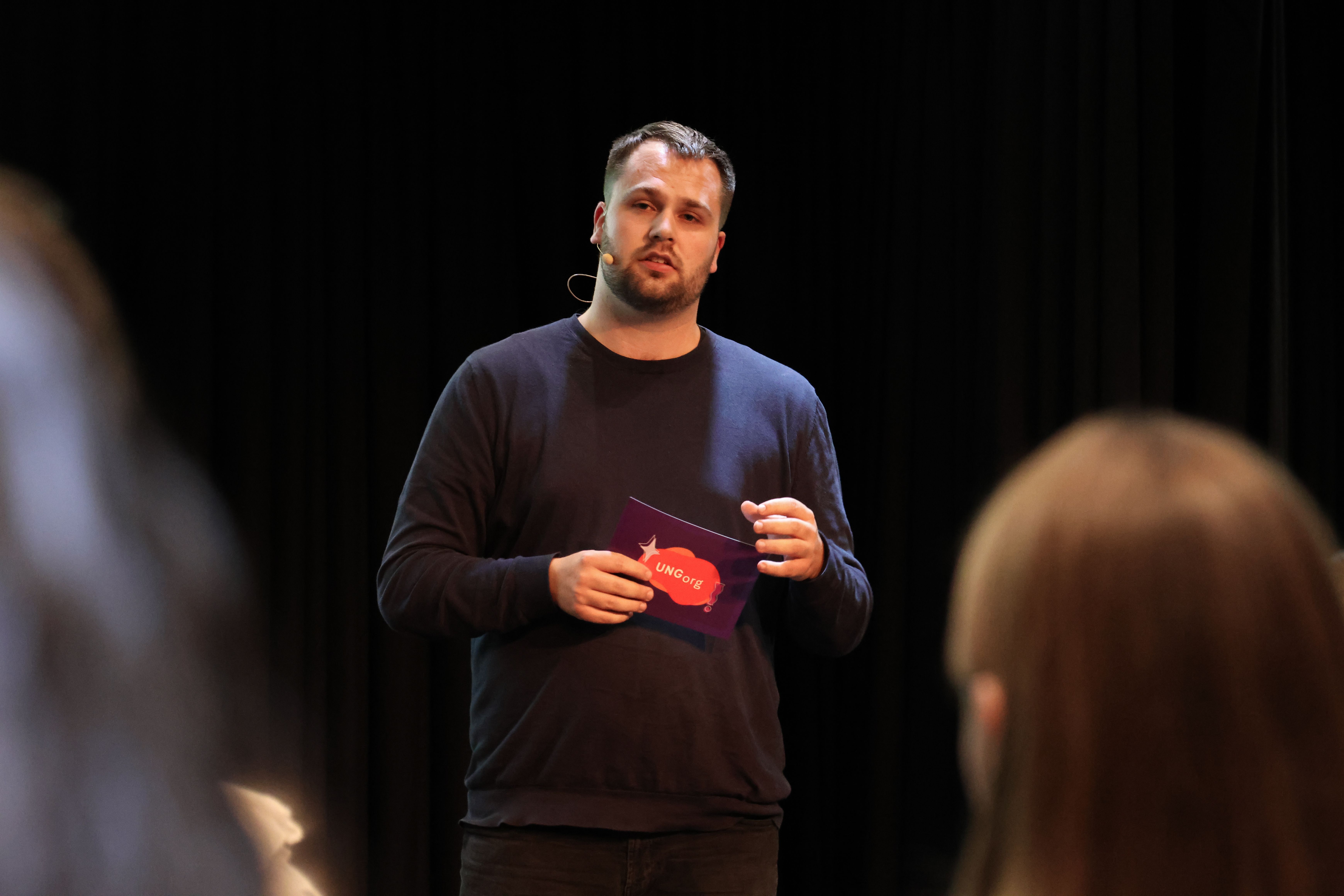 Leder for medvirkning og organisasjon Ole Kristian. Foto: Aylin Thorjussen