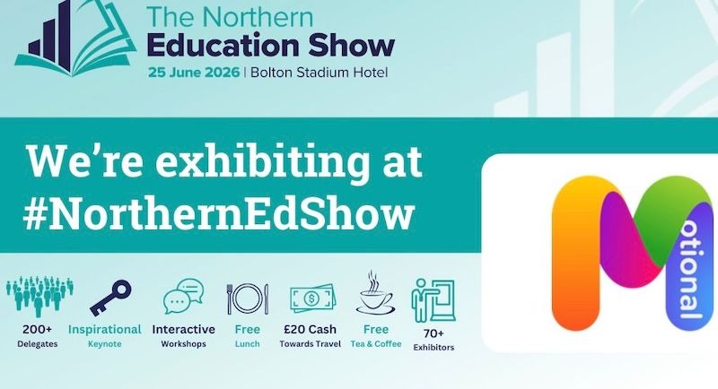 Motional out in the field at The Northern Education Show, Bolton!