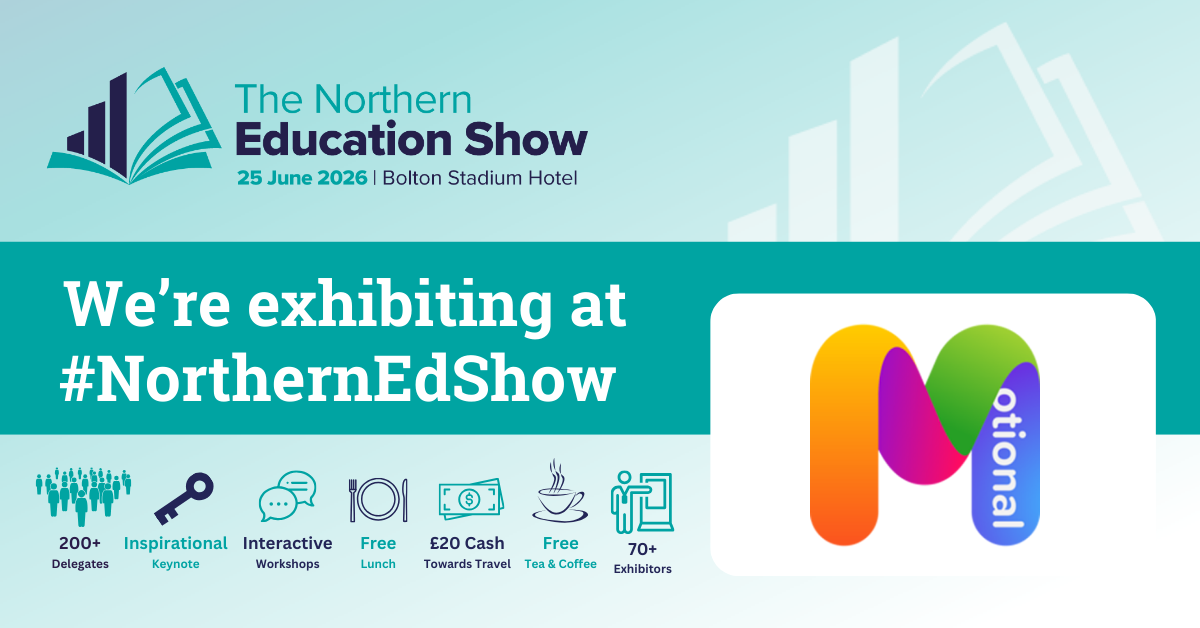 Motional out in the field at The Northern Education Show, Bolton!