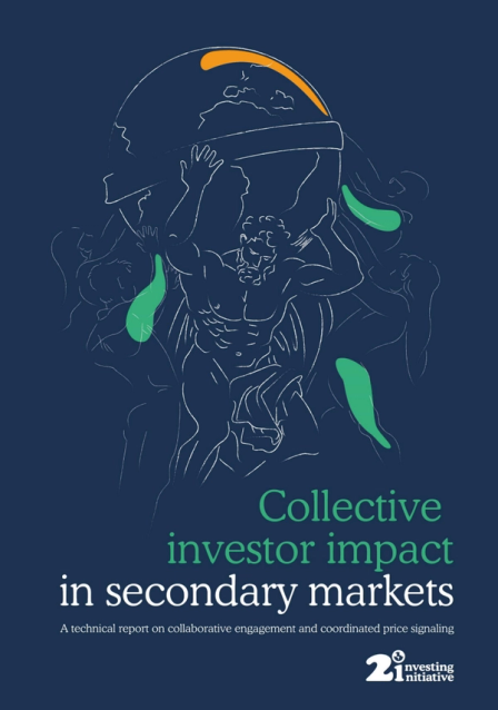 Collective investor impact in secondary markets