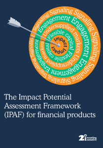 The Impact Potential Assessment Framework for financial products