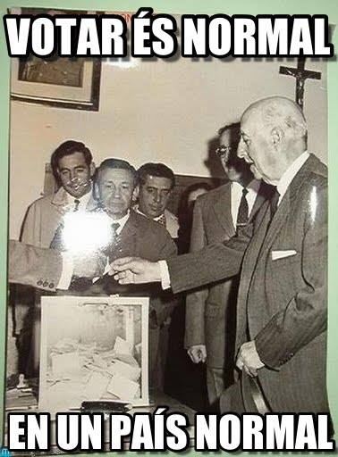 franco votando