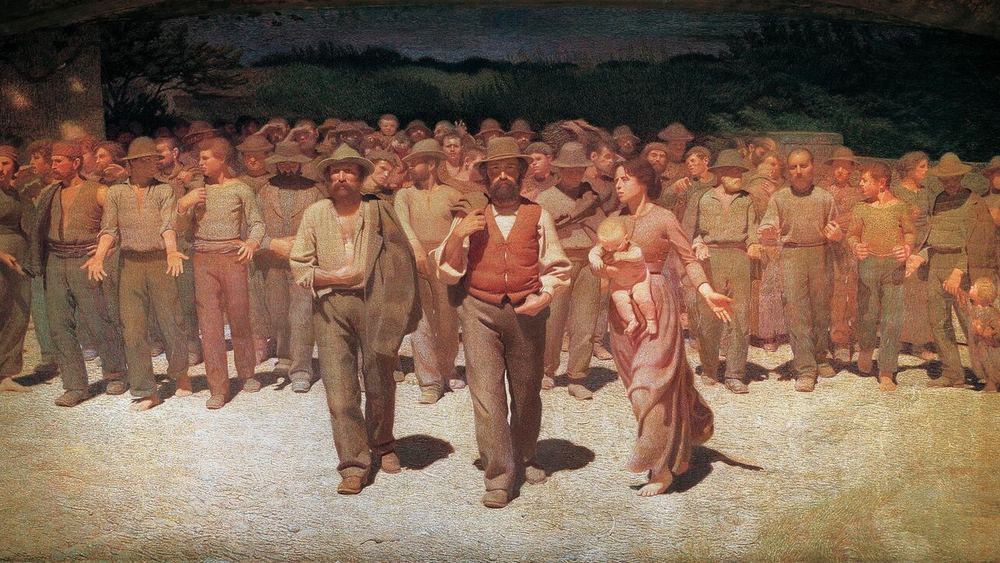 El Cuarto Estado de Giuseppe Pellizza da Volpedo