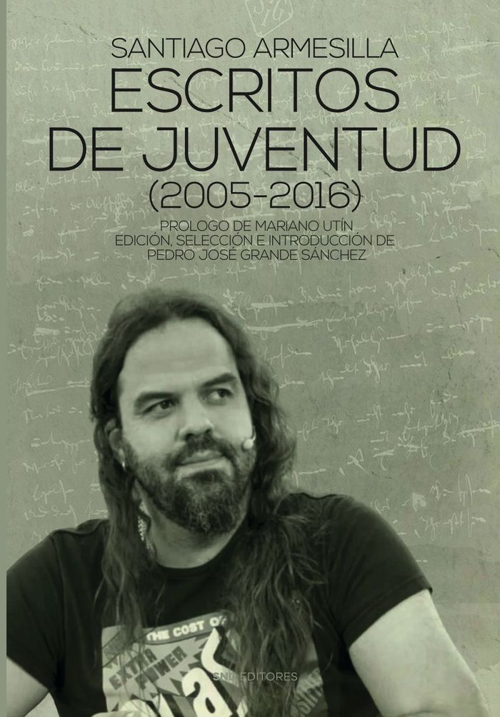 Portada de Escritos de Juventud (2005-2016)