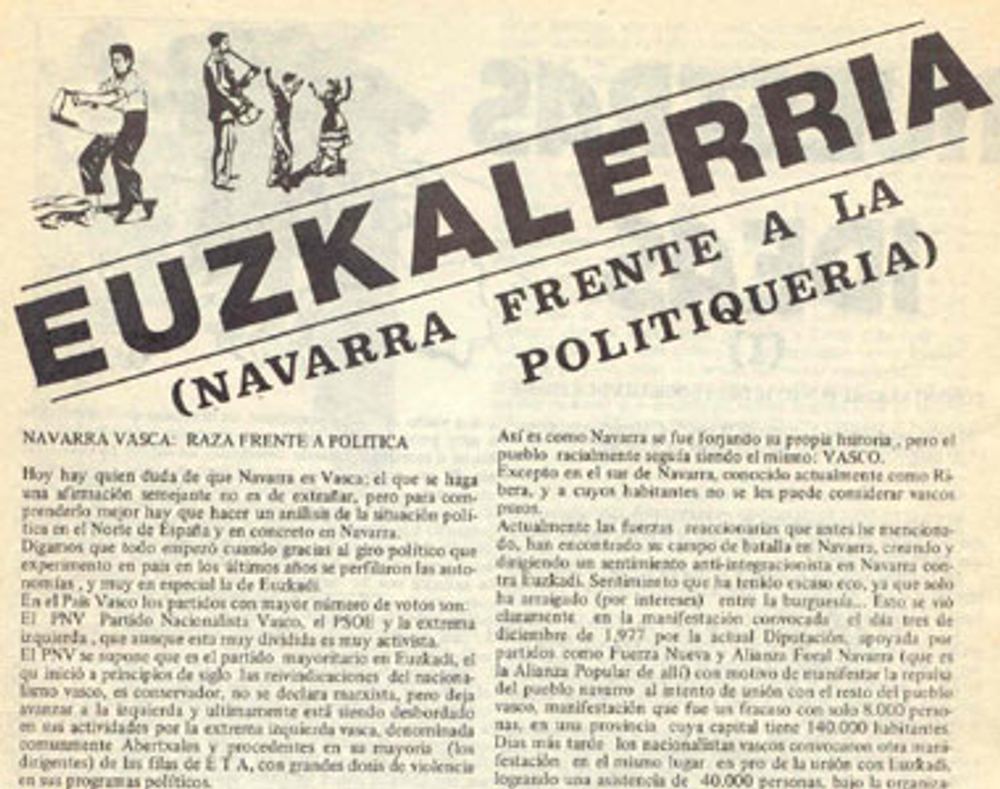 Papel del grupo neonazi CEDADE