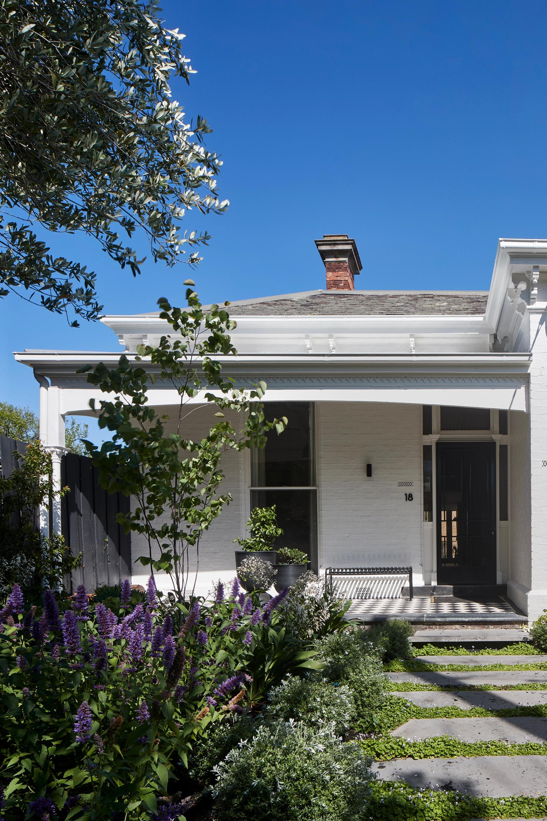 The renovation preserved characteristics of the original home.