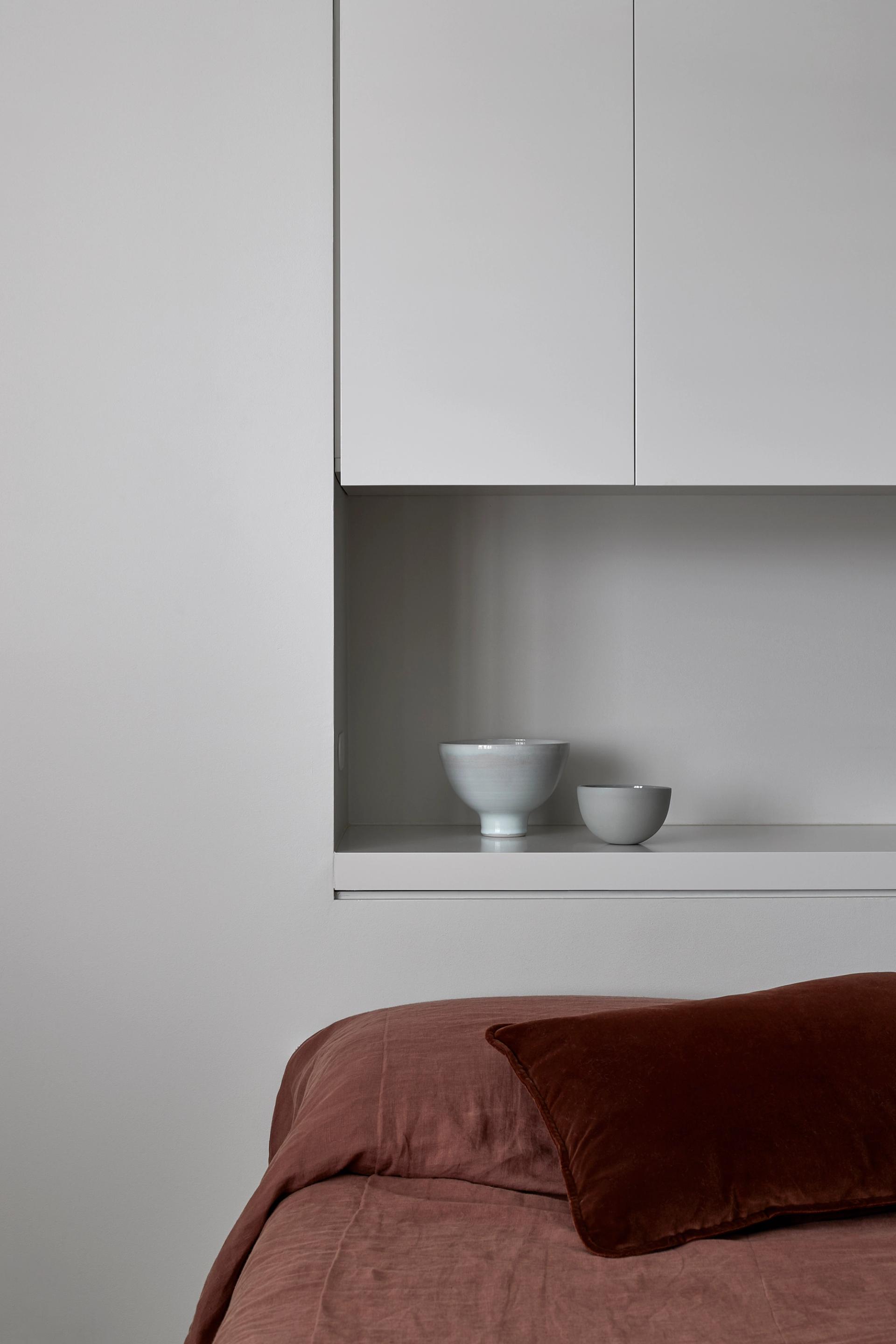 The upstairs bedrooms feature a strategic use of space plus premium finishes and materials.