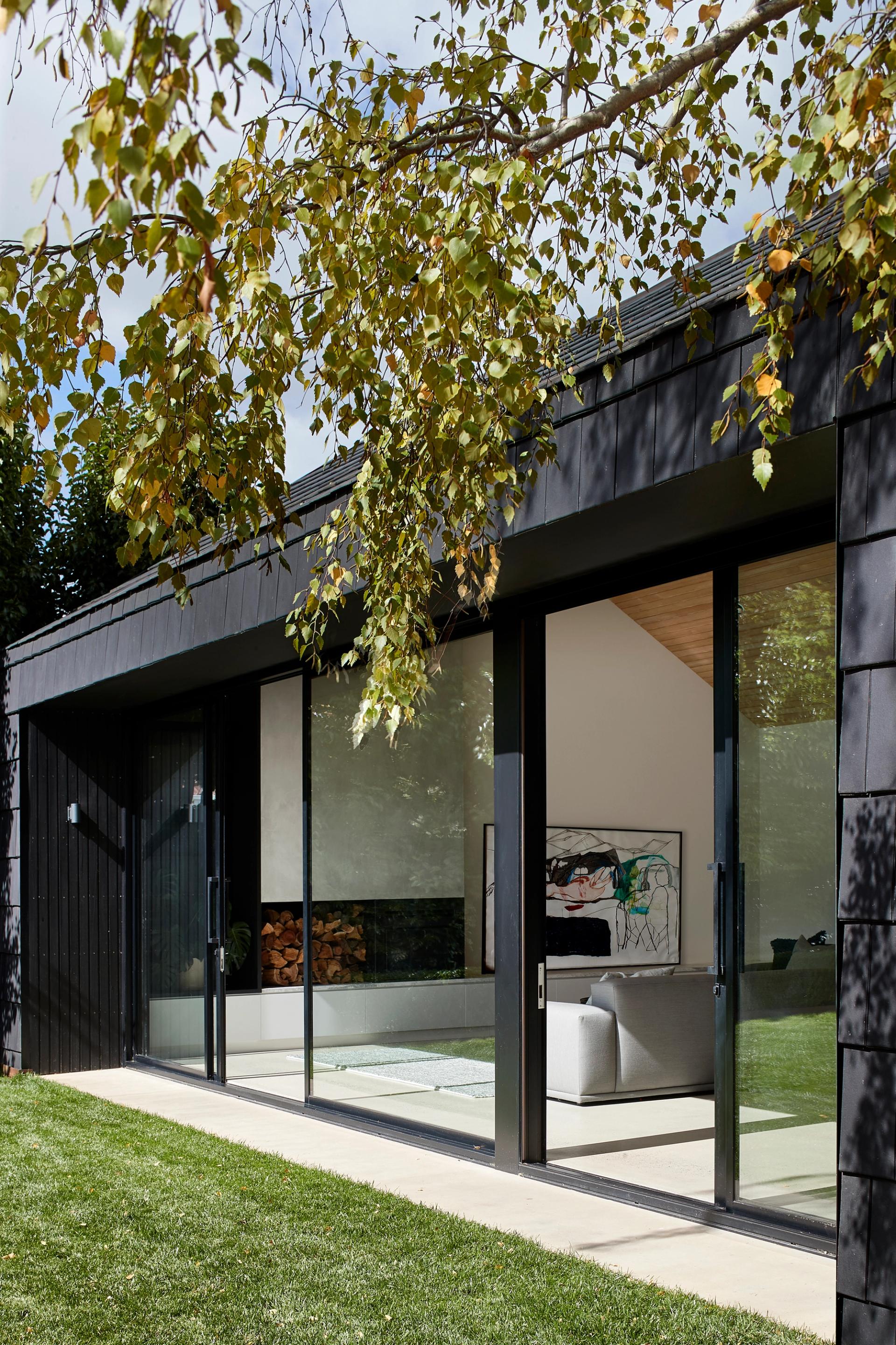 The main extension contains the new kitchen and dining area plus an expansive open plan space that flows out to the garden.