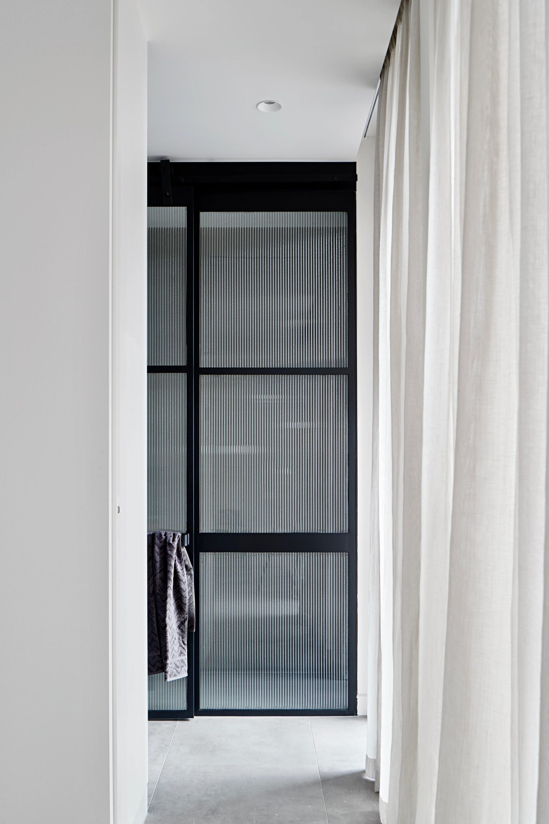 The bathrooms at Malvern House in Melbourne are peaceful sanctuaries.