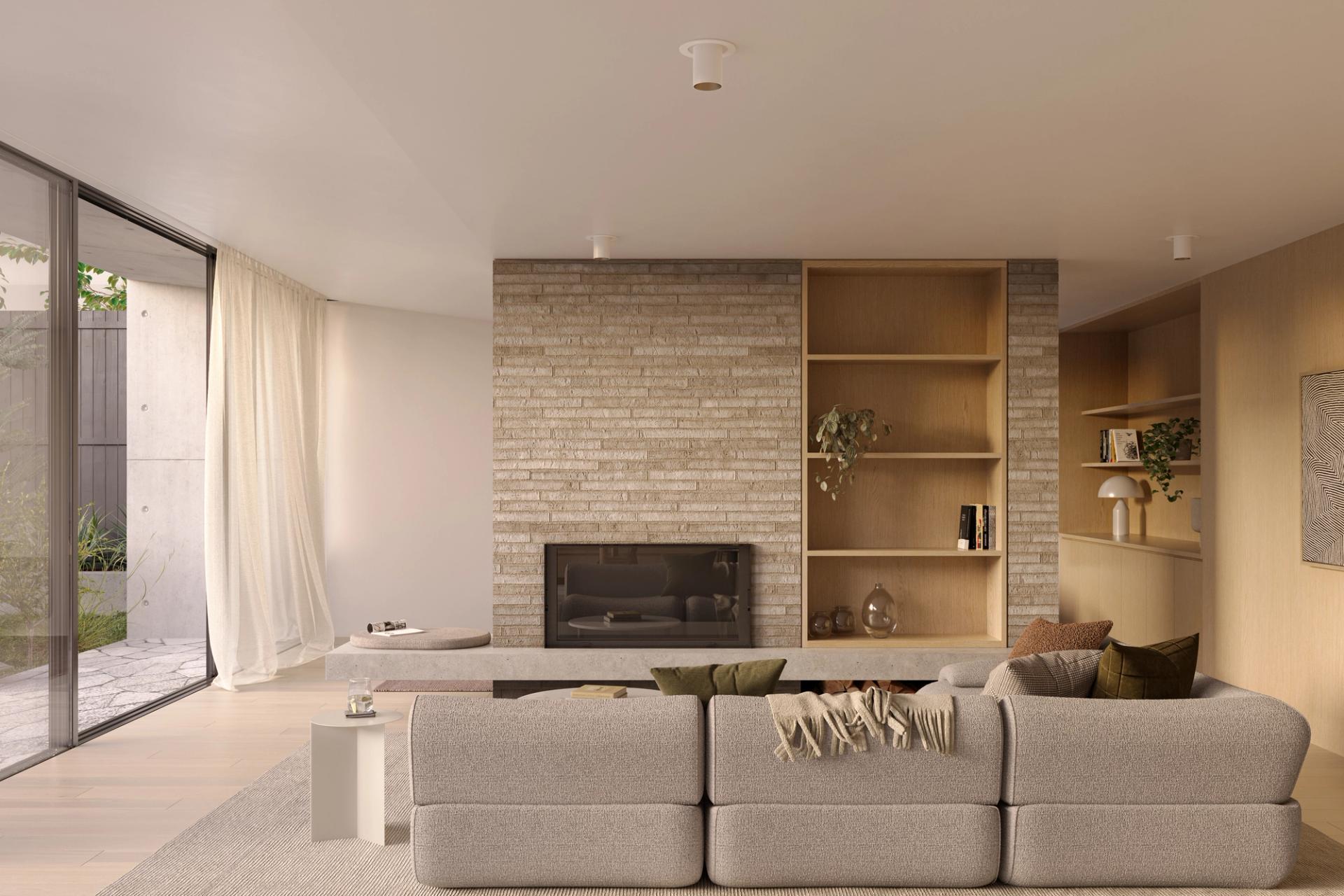 The Armadale home can also contract into a light-filled retreat connected to landscape.