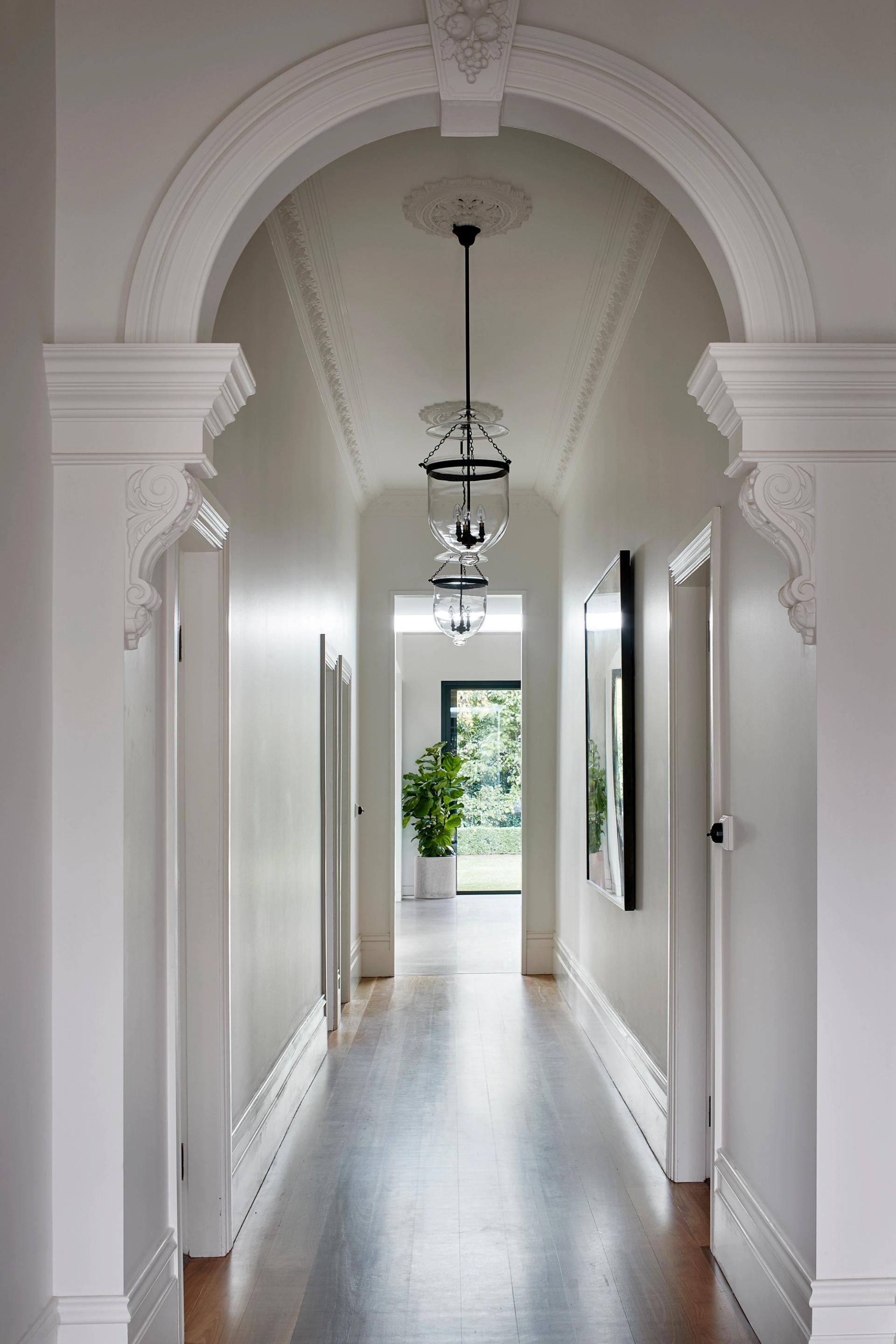 Original Victorian features were retained as part of the sensitive heritage renovation.