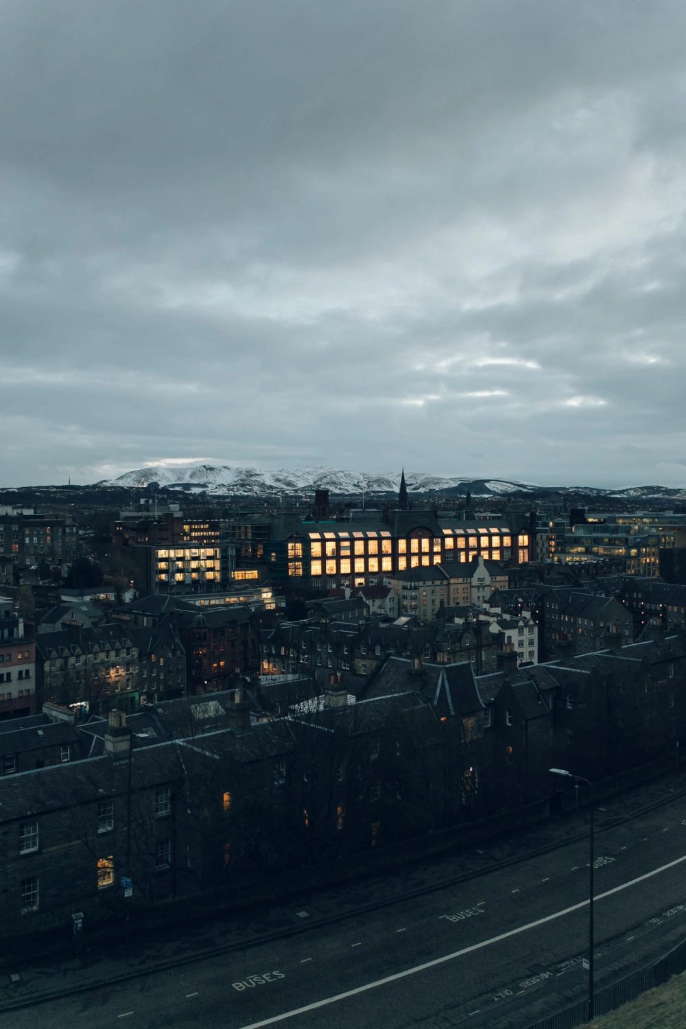 Edinburgh in the Rain post thumbnail