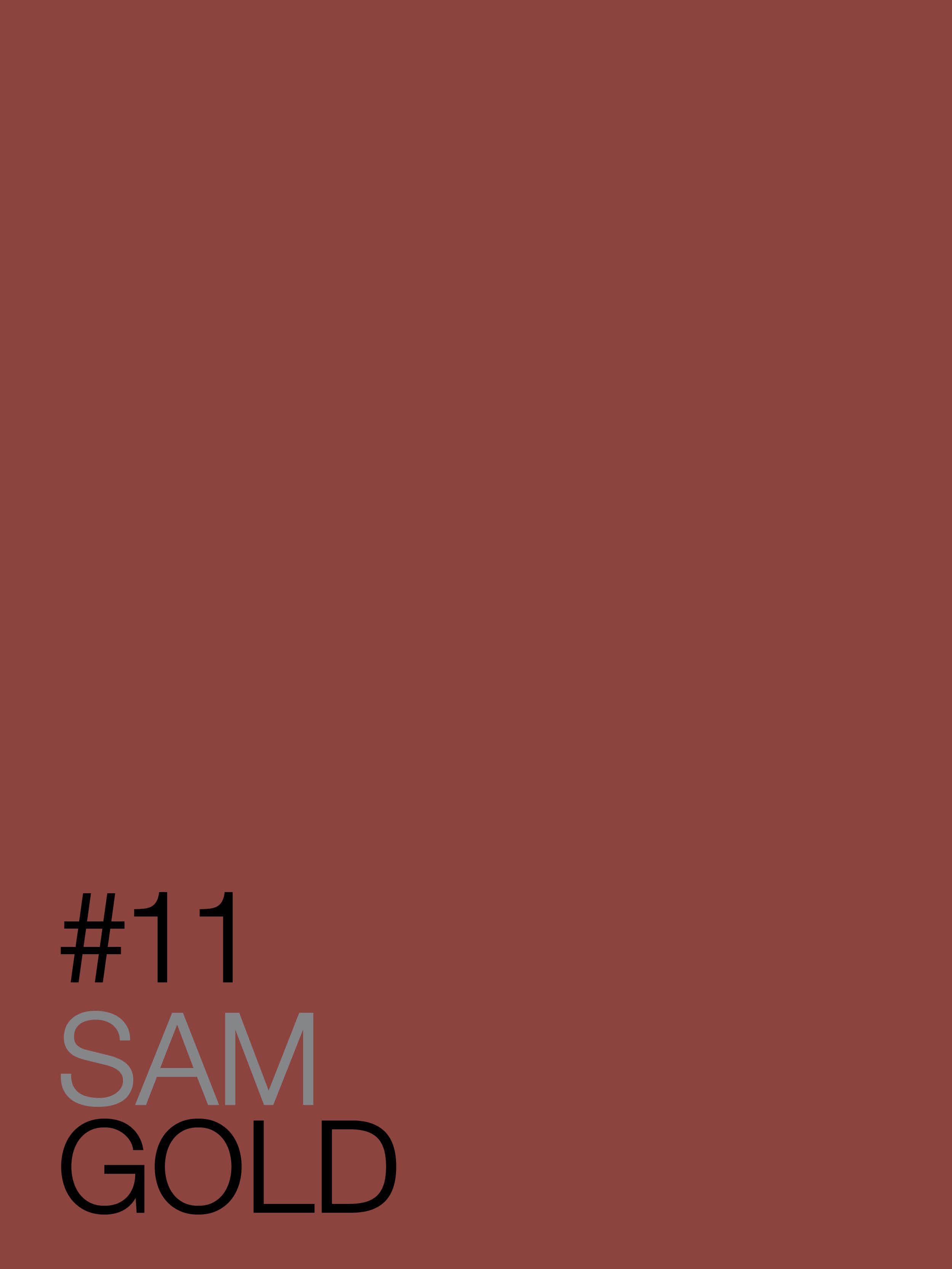 LOVE[f]ART #11 Sam Gold