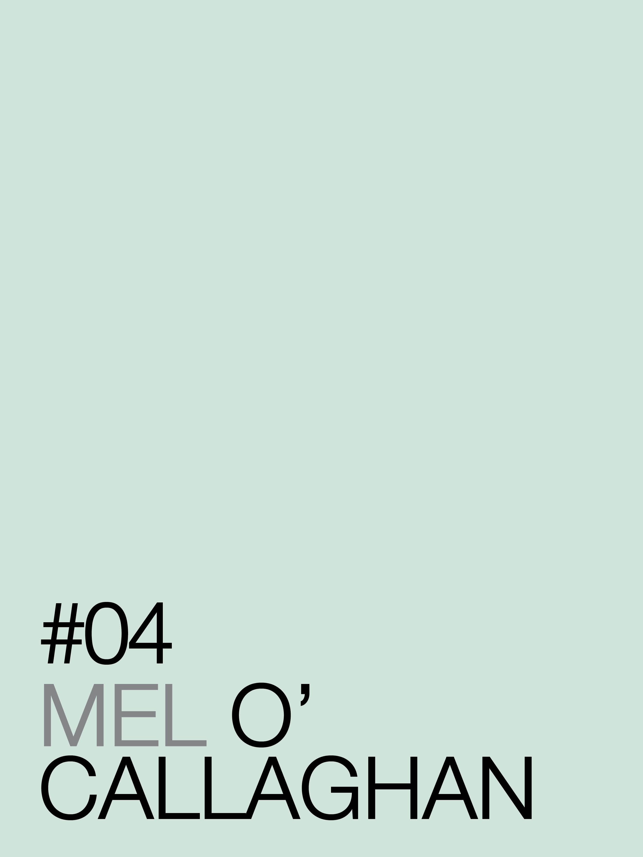 LOVE[f]ART #04 Mel O'Callaghan