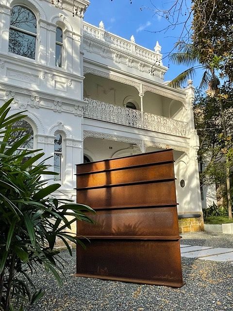 Present Participle 01 by Martin Creed at LoveArt, curated by Amanda Love