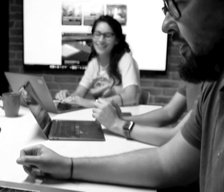 Office brainstorming
