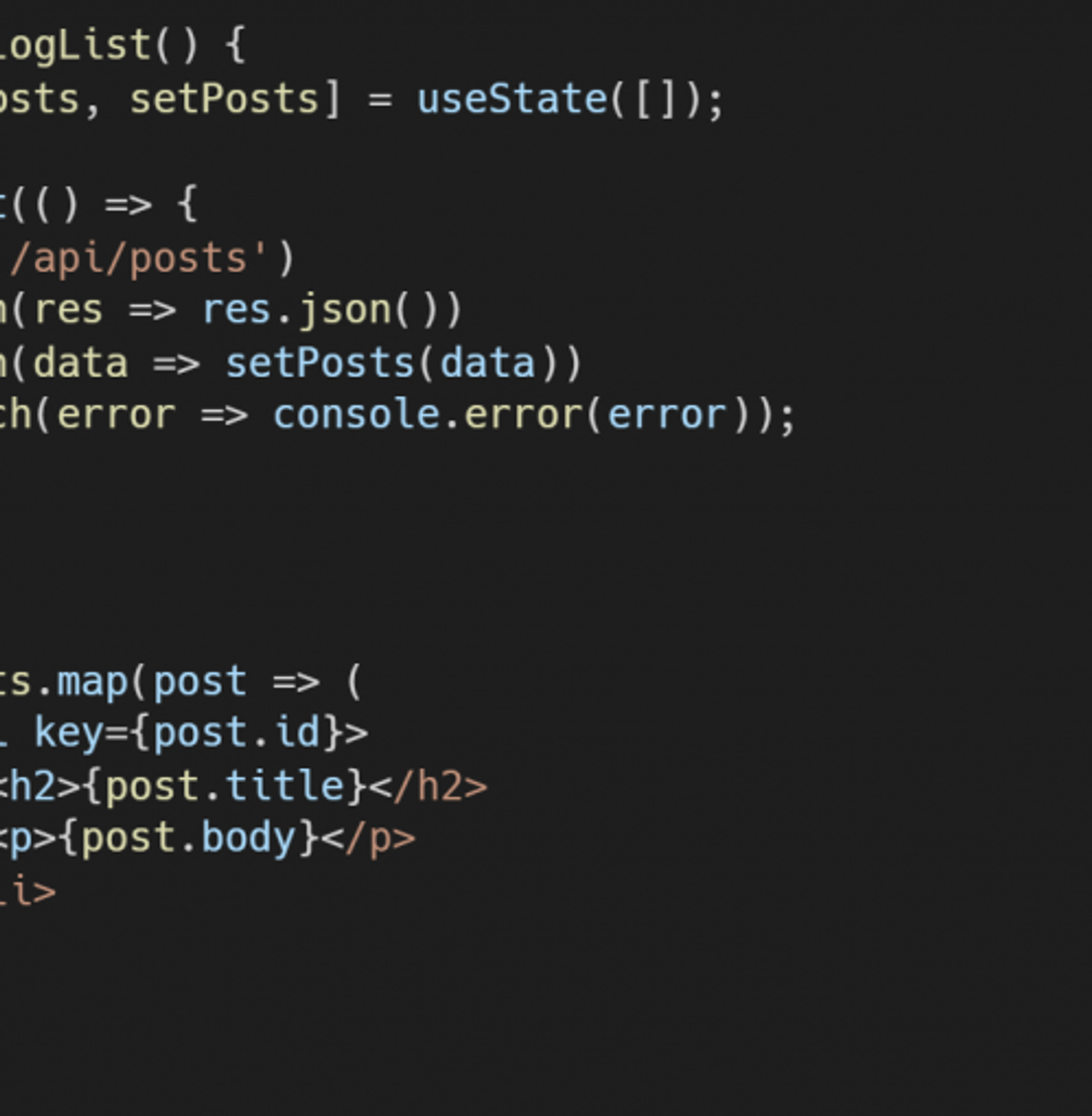 JavaScript code