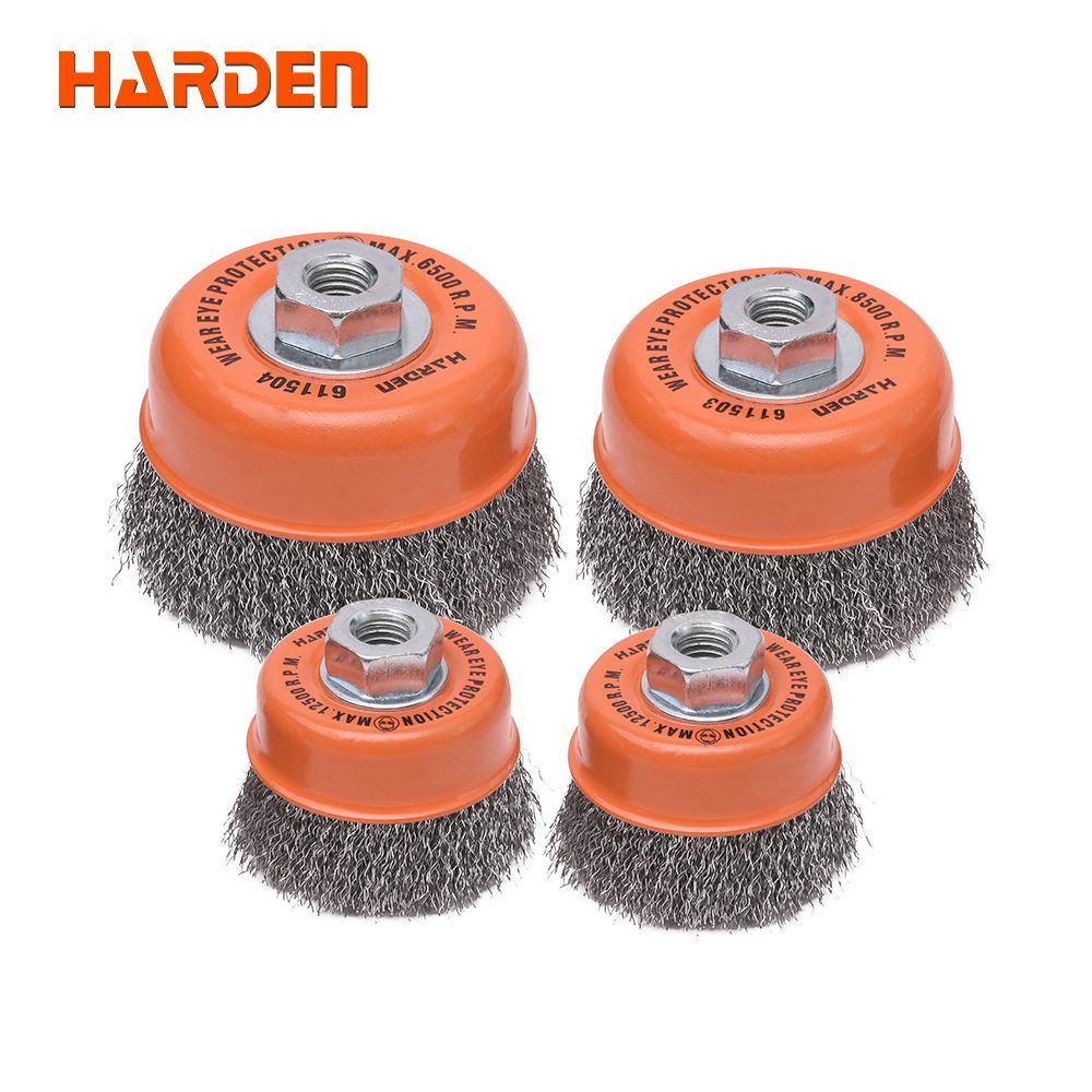 Cup Wire Brush With Nut (75, M14x2)