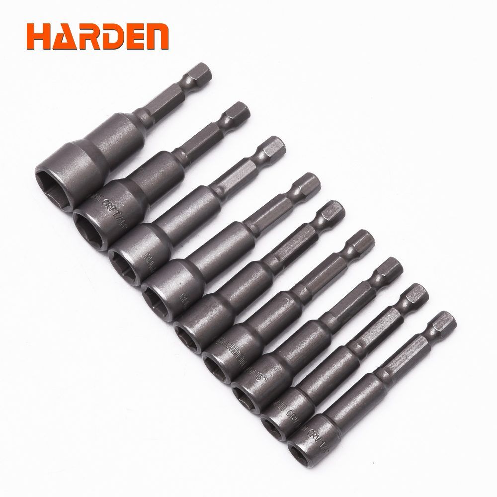 9Pcs Inch Magnetic Nut Drivers Set