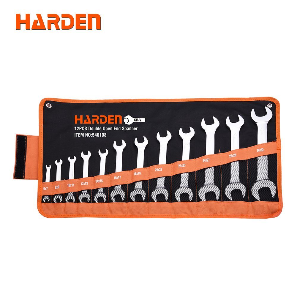 12Pcs Double Open-end Spanner Set