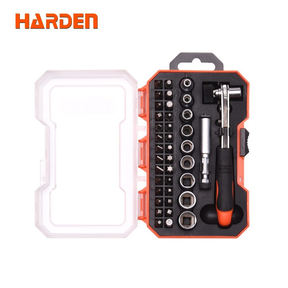 39Pcs Ratchet Screwdriver & Bits Set