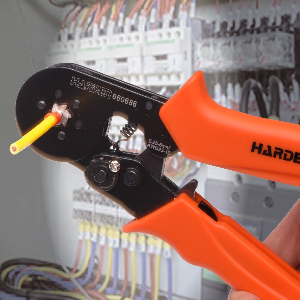 Hex Ratchet Crimping Plier