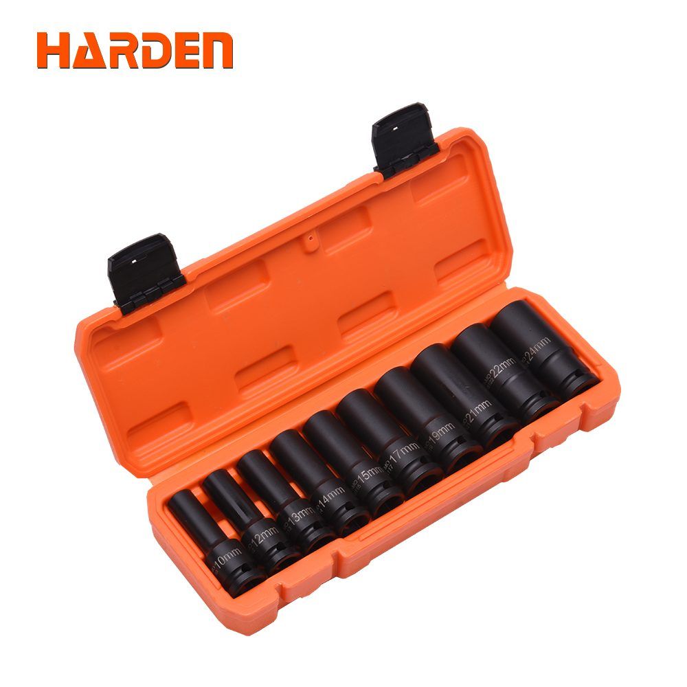 10pcs 1/2" Impact Deep Socket Set