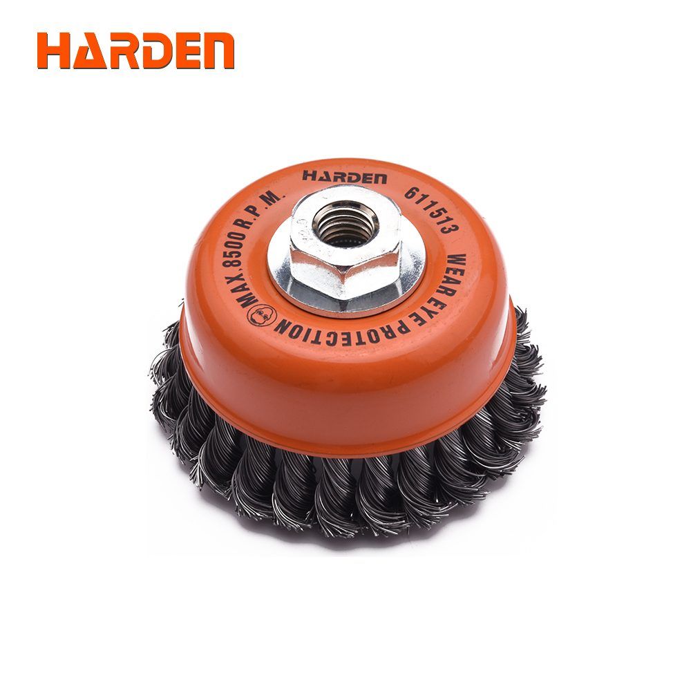 Cup Twist Wire Brush With Nut (75, M14x2)