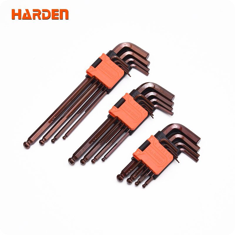 9Pcs Extra Long Ball Key Wrench