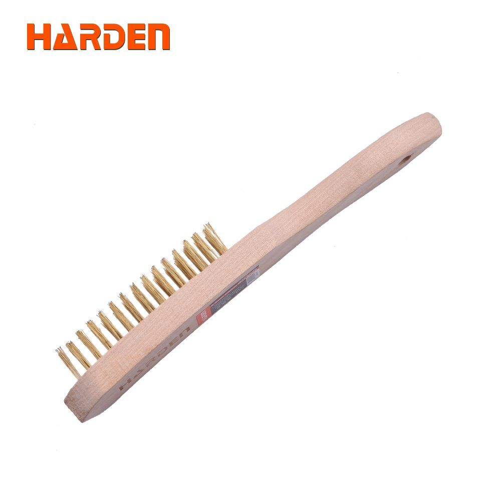 Steel Brush with wood handle (5rows)