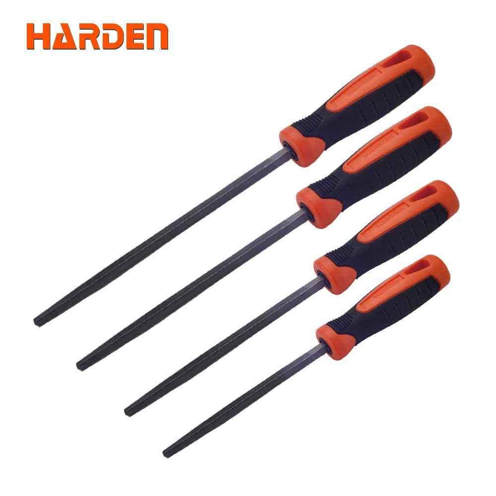 Square Second Cut File With Soft Handle (10")