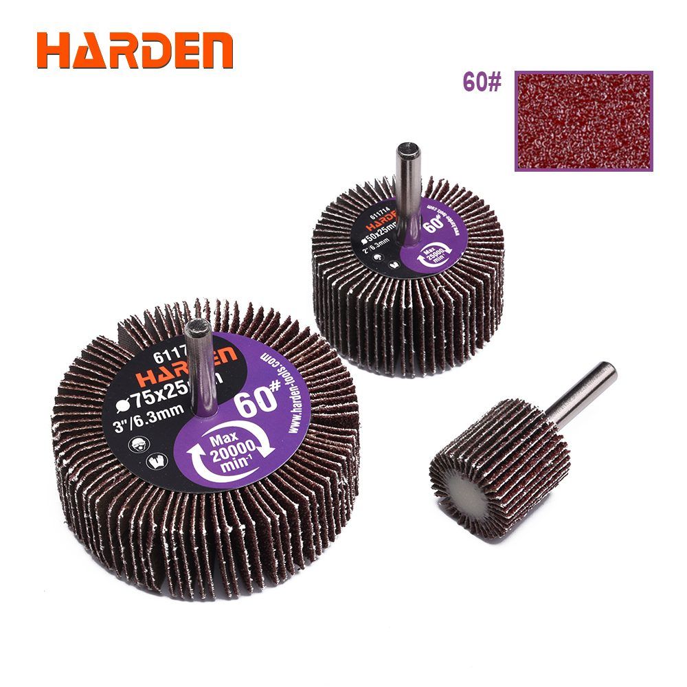 2" Flap wheel with shaft (Φ50x25x6.3mmx60#)