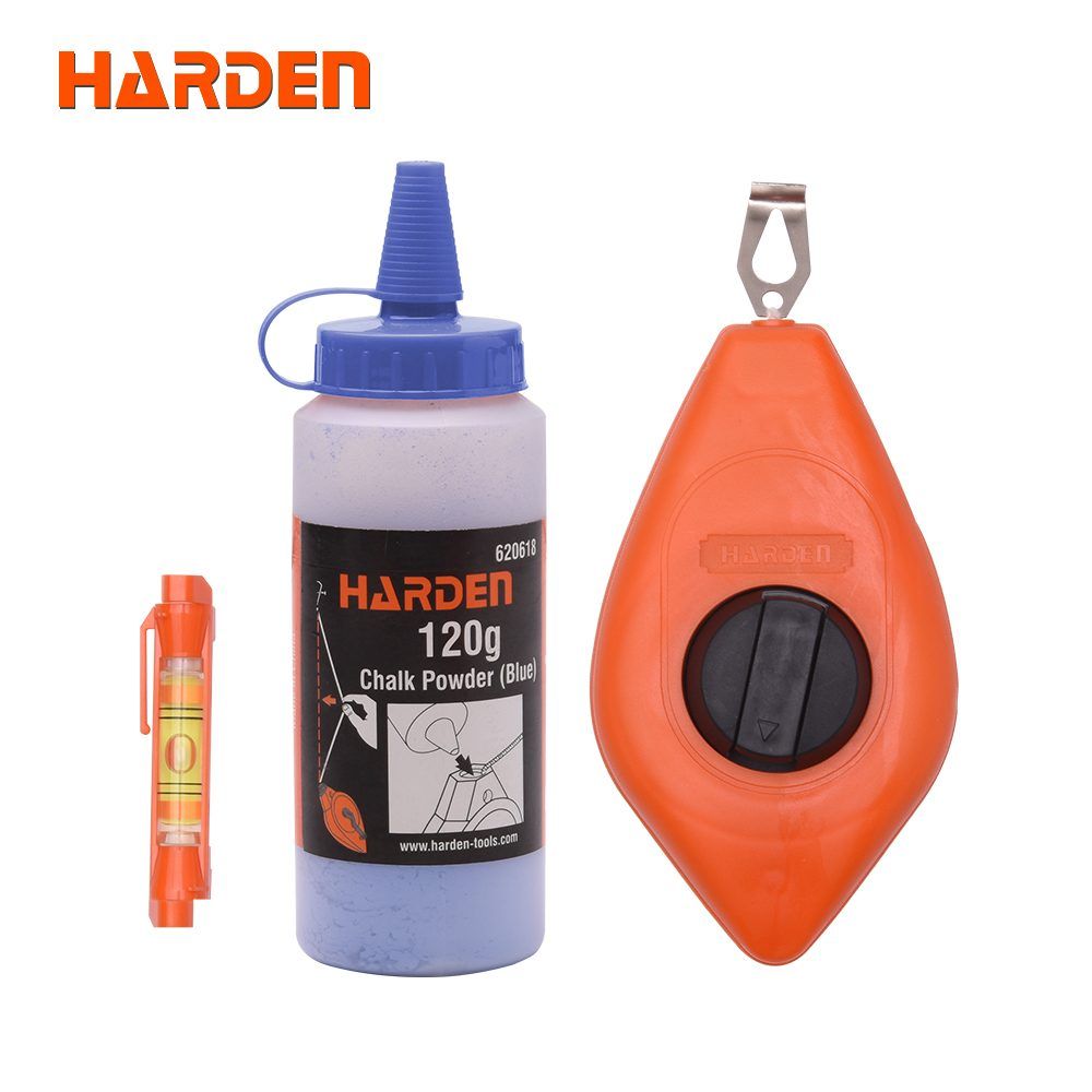 3Pcs Chalk Line Reel Set (30m/120g)