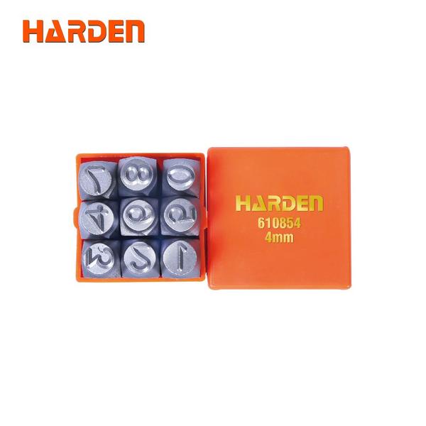 9Pcs Steel Number (4mm)