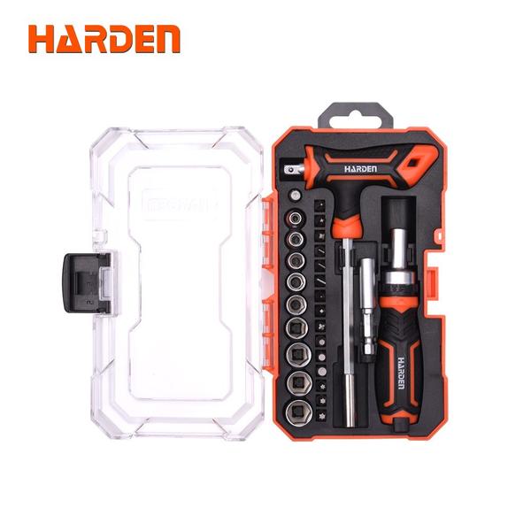 37Pcs Ratchet Screwdriver & Bits Set