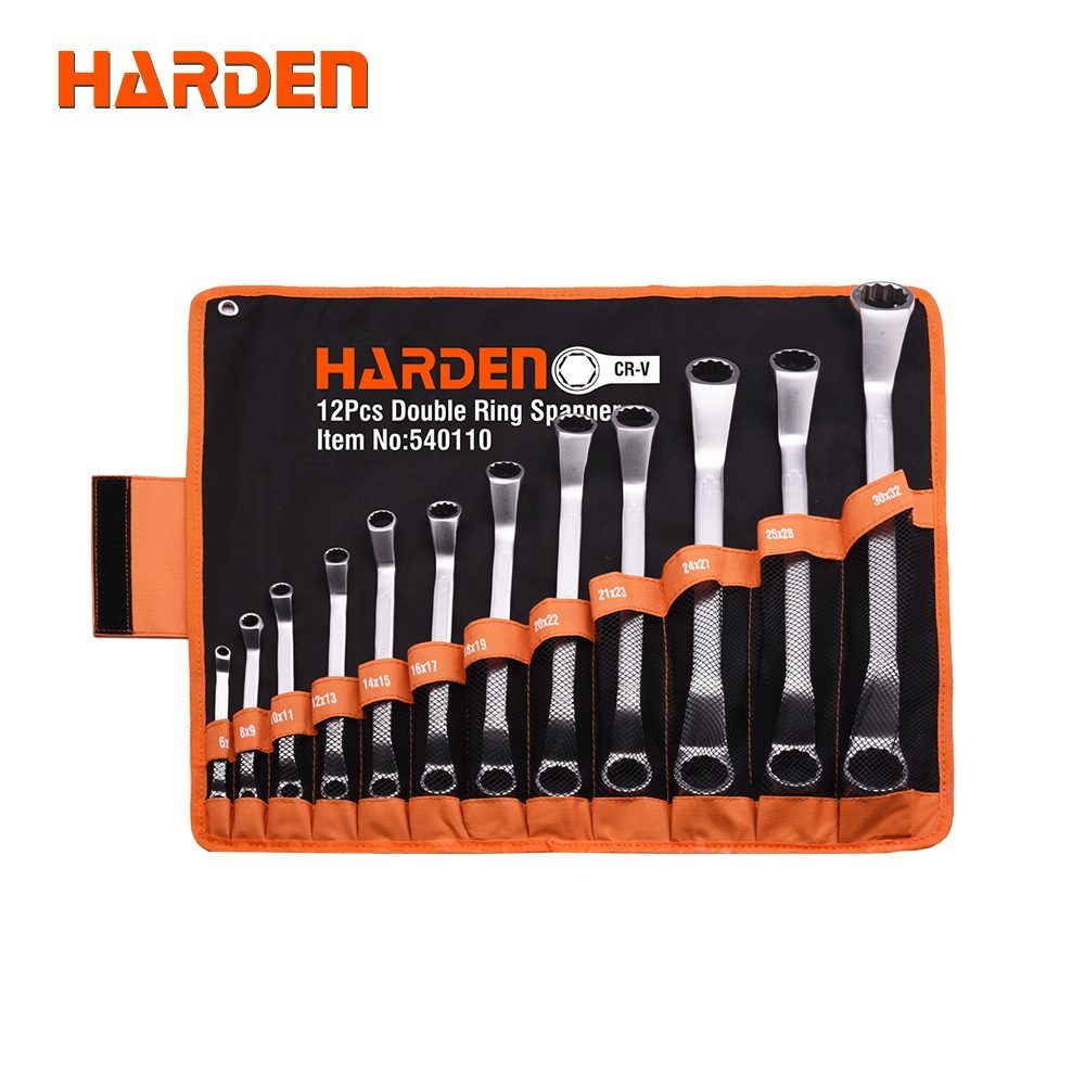 12Pcs Double Ring Spanner Set