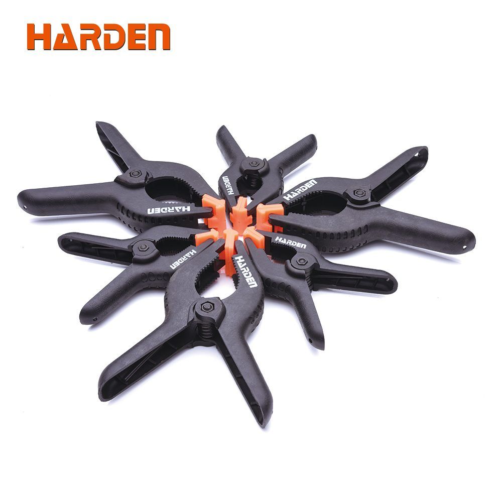 6Pcs Spring Clamp Set (6"/6pcs)