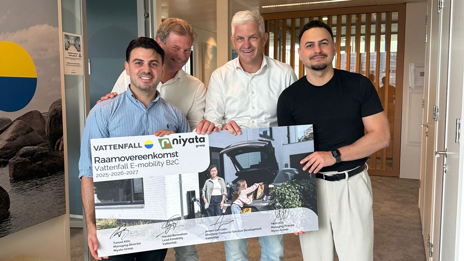 Niyata Groep wint aanbesteding Vattenfall E-Mobility (video)