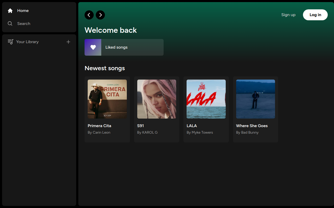 Spotify Clone