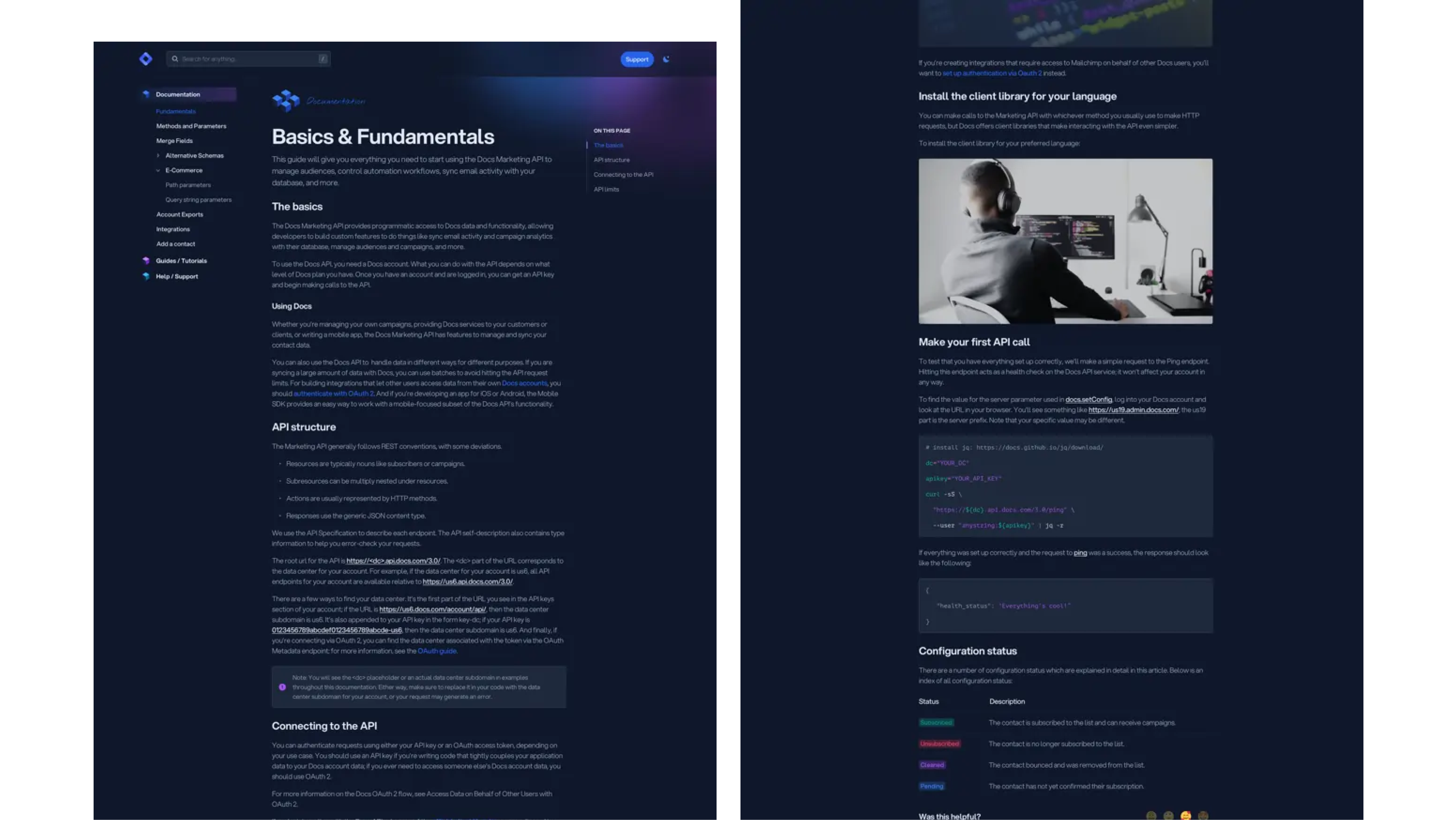 Docs – Comprehensive Product Documentation Template | TailwindGoodies