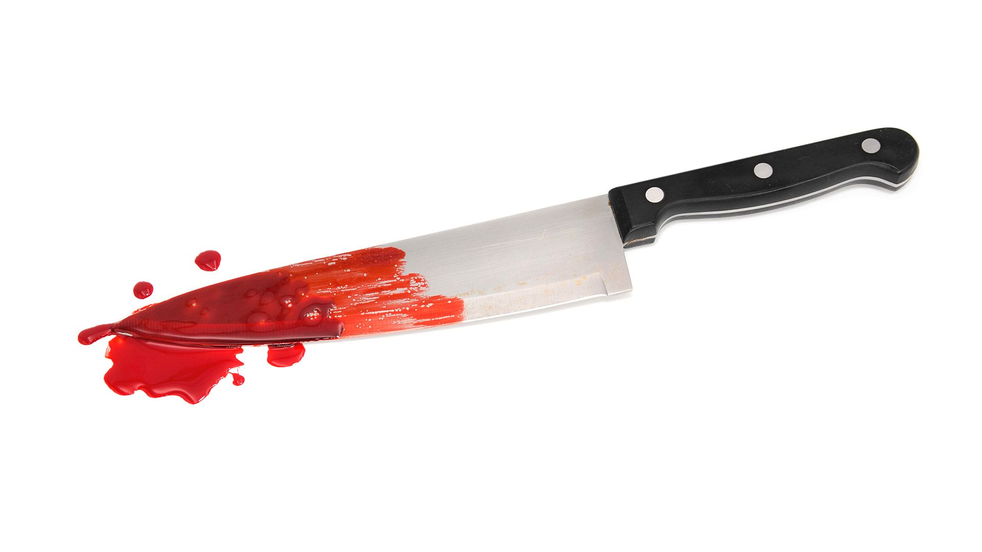 Messer mit Blut