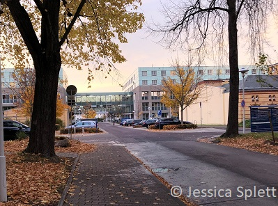 Blick auf den Klinikcampus