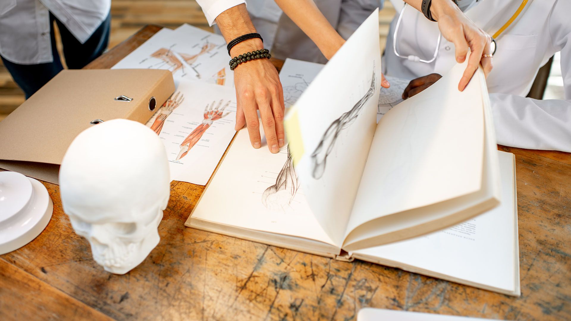 Lernende Medizin Studentinnen und Studenten 