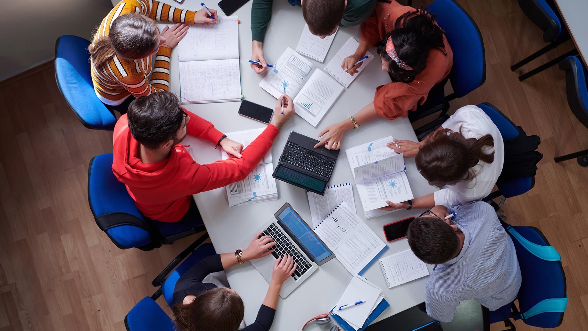 Studierende an der Heinrich Heine Universität