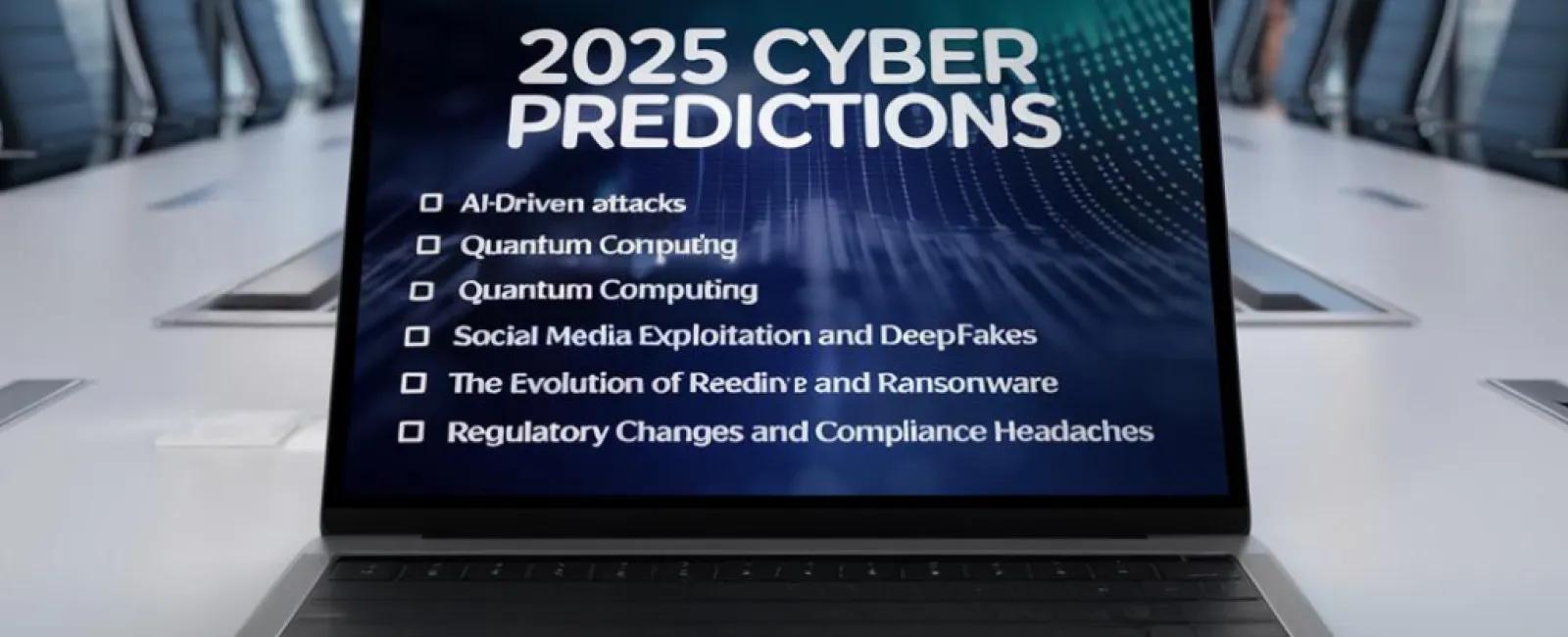 2025 Cybersecurity Predictions: What To Expect And How To Prepare