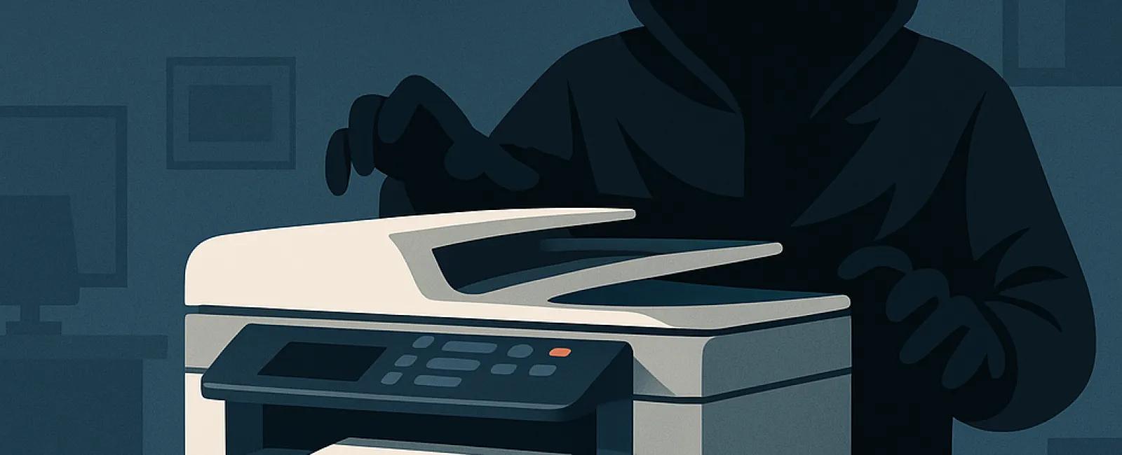Printer as a security threat