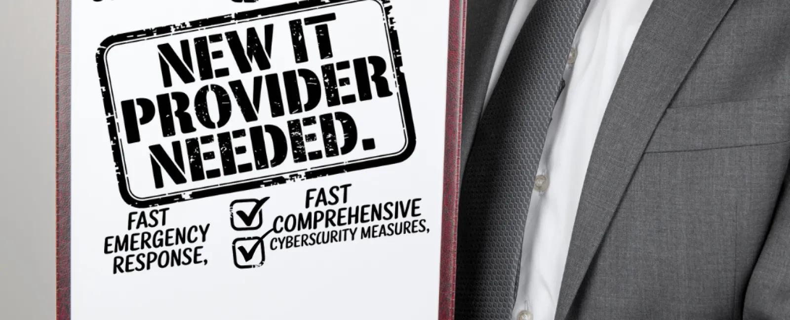 7 Signs It’s Time To Replace Your IT Provider