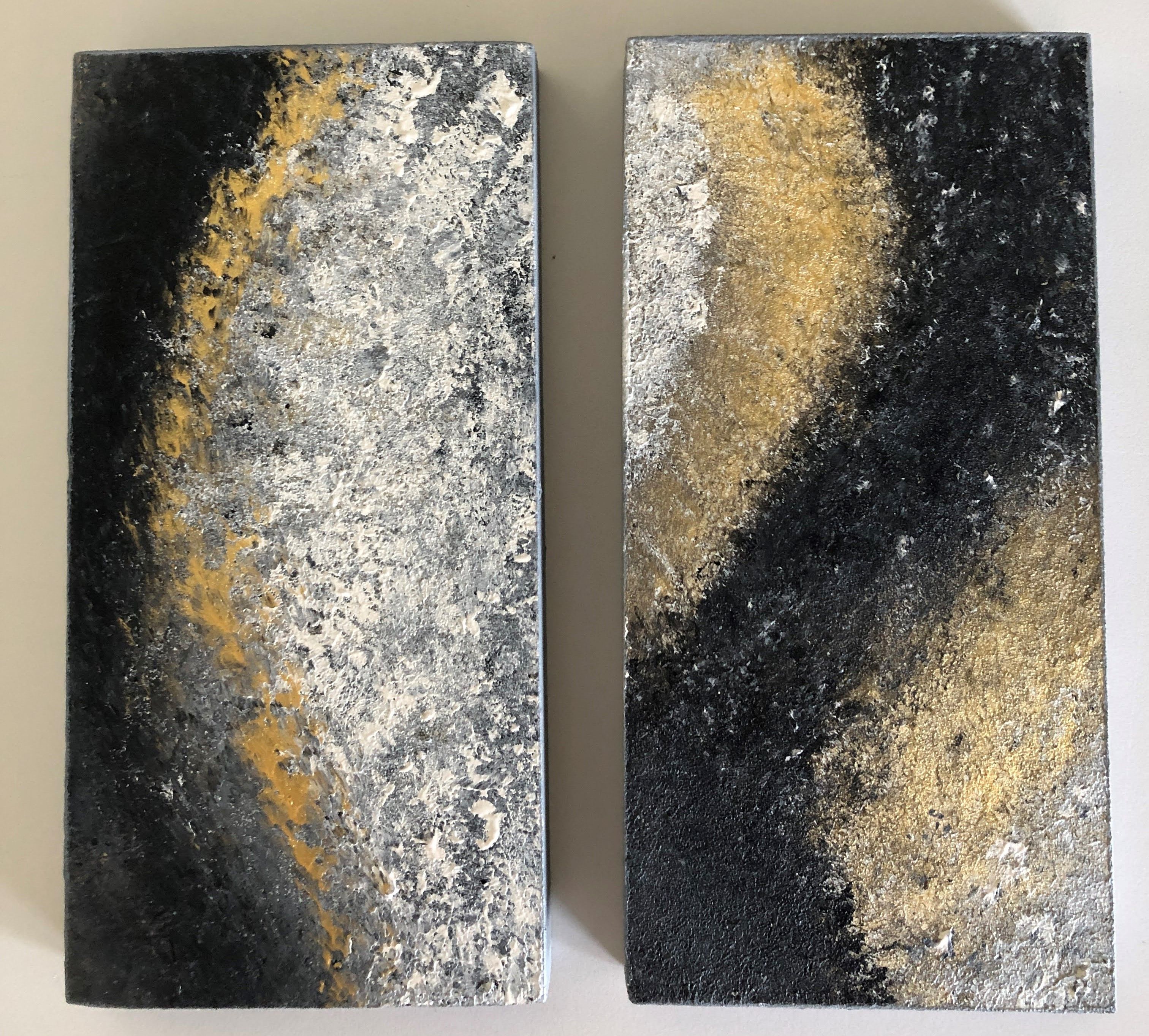 lang zwart/wit/goud