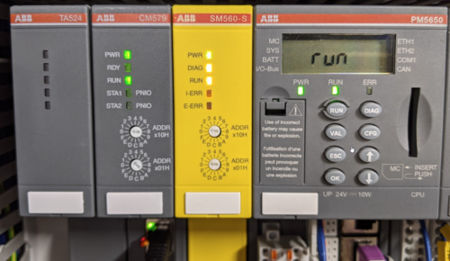 Control system hardware developed for the BorgWarner microturbine software project