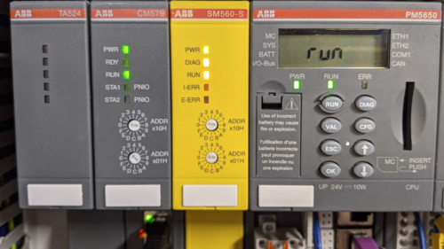 Control system hardware developed for the BorgWarner microturbine software project